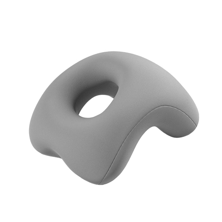 Premium Face Down Pillow Memory Foam Prone Headrest Anti Slip Base Breathable Cover with Zipper Cooling Towel for Massage Salon Home Use Comfort