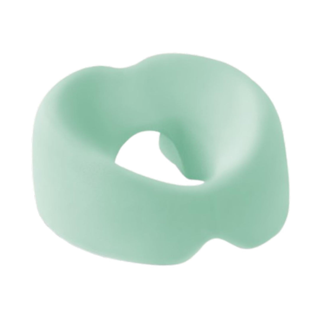 Premium Face Down Pillow Memory Foam Prone Headrest Anti Slip Base Breathable Cover with Zipper Cooling Towel for Massage Salon Home Use Comfort