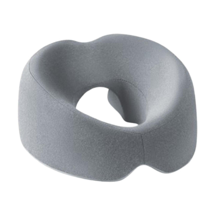 Premium Face Down Pillow Memory Foam Prone Headrest Anti Slip Base Breathable Cover with Zipper Cooling Towel for Massage Salon Home Use Comfort