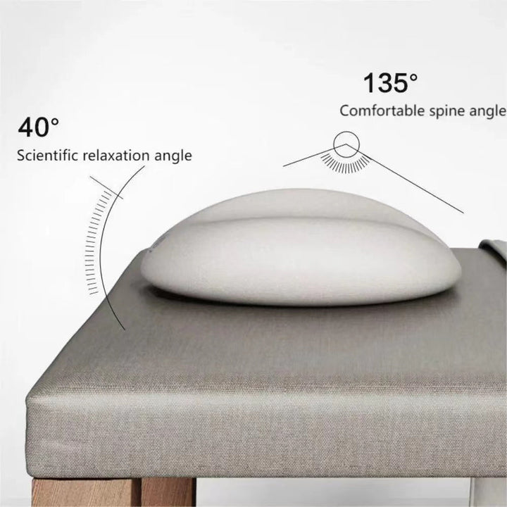 Premium Face Down Pillow Memory Foam Prone Headrest Anti Slip Base Breathable Cover with Zipper Cooling Towel for Massage Salon Home Use Comfort