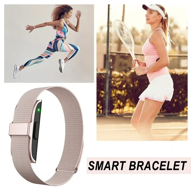 Premium Fitness Tracker Bracelet Activity Tracker Heart Rate Monitor Pedometer Waterproof Smart Band Multi Sport Modes Bluetooth for iOS Android Daily Use