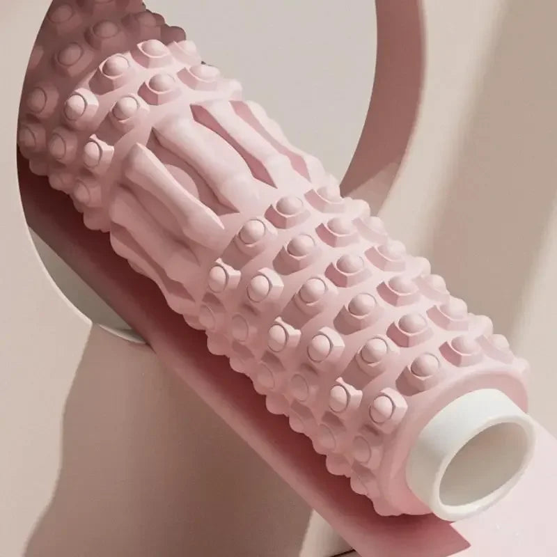 Premium Foam Roller Medium Density Exercise Roller EVA Massage Roller for Yoga Pilates Stretching Back Legs Arms Fitness Tool Home Gym Travel Daily Use