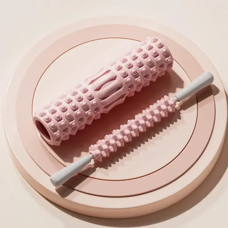 Premium Foam Roller Medium Density Exercise Roller EVA Massage Roller for Yoga Pilates Stretching Back Legs Arms Fitness Tool Home Gym Travel Daily Use
