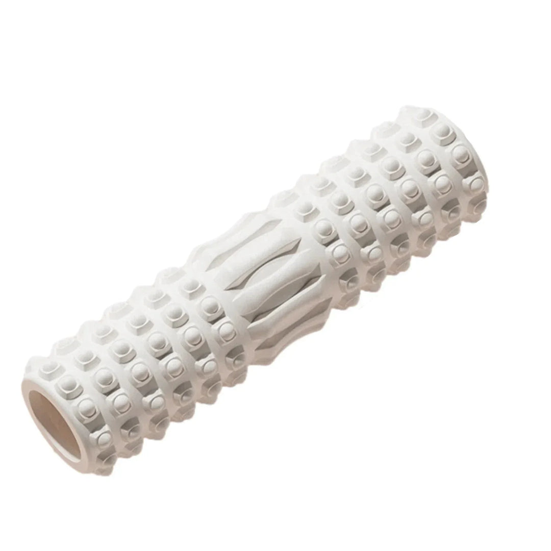 Premium Foam Roller Medium Density Exercise Roller EVA Massage Roller for Yoga Pilates Stretching Back Legs Arms Fitness Tool Home Gym Travel Daily Use