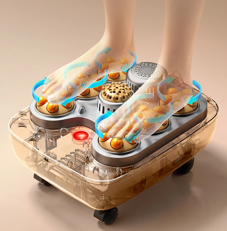 Premium Foot Spa Bath Massager with Heat 12 Rollers Digital Temperature Control Pedicure Stone Adjustable Timer Foot Soak for Home Daily Use Comfort
