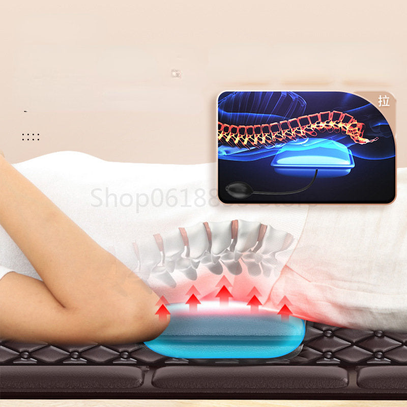 Premium Full Body Massage Mattress Electric Heating Vibration Pad 96 Nodes Graphene Heat Remote Control for Home Office Bed Sofa Daily Use Comfort
