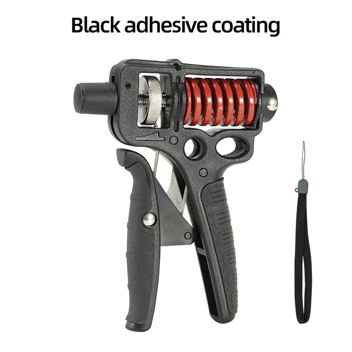 Premium Hand Grip Strengthener Adjustable 5 to 165kg Steel Spring Gripper Wrist Trainer Forearm Hand Exerciser Portable for Gym Home Travel Daily Use