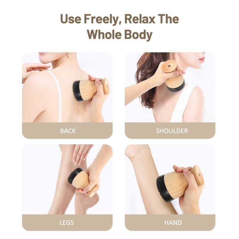 Premium Heated Gua Sha Massager Bian Stone Electric Massage Tool Adjustable Heat 45 to 75C Portable Body Massager for Back Waist Home Spa Daily Use