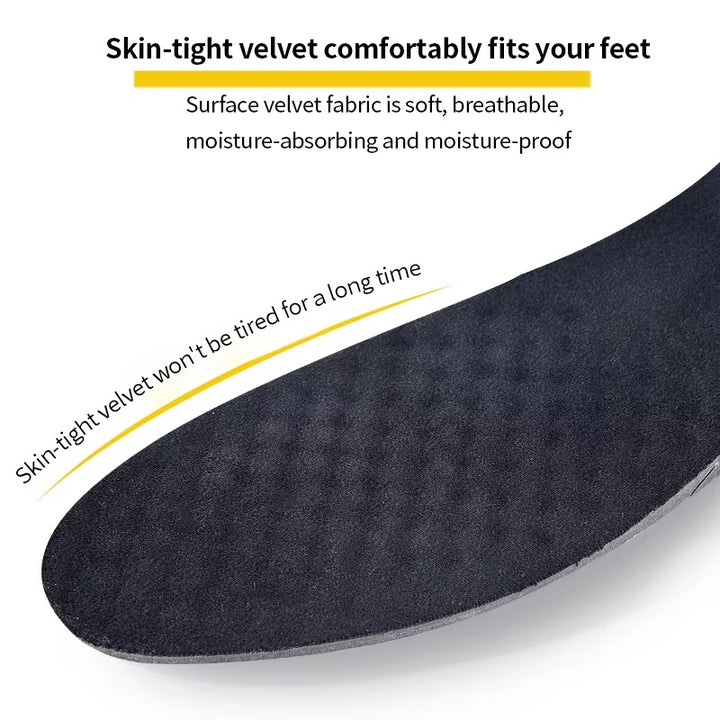 Premium Height Increase Insoles Adjustable 3 to 9cm Elevator Inserts Air Cushion EVA Shoe Lifts Unisex Insoles for Men Women Daily Use Comfort Fit
