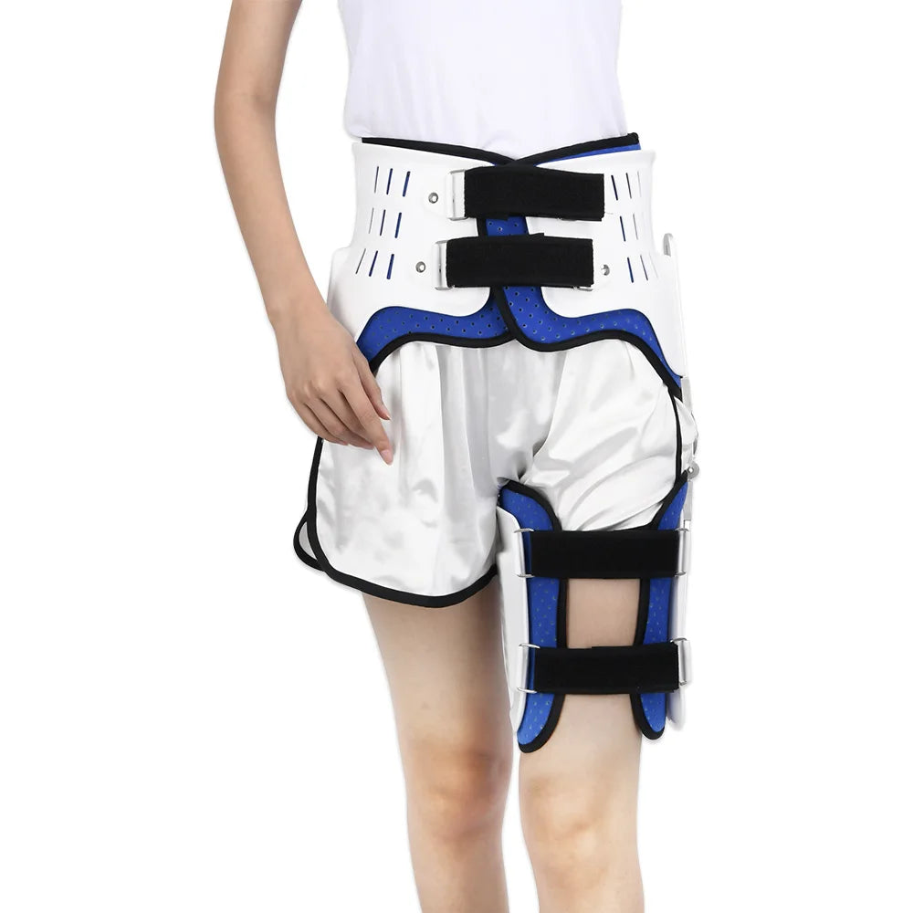 Premium Hip Support Brace Adjustable Hip Stabilizer Breathable Liner Leg Support Strap for Sports Work Daily Use Left Right Adjustable Fit
