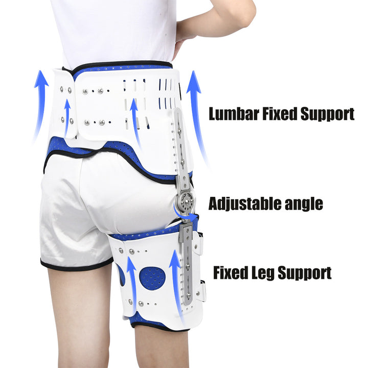 Premium Hip Support Brace Adjustable Hip Stabilizer Breathable Liner Leg Support Strap for Sports Work Daily Use Left Right Adjustable Fit