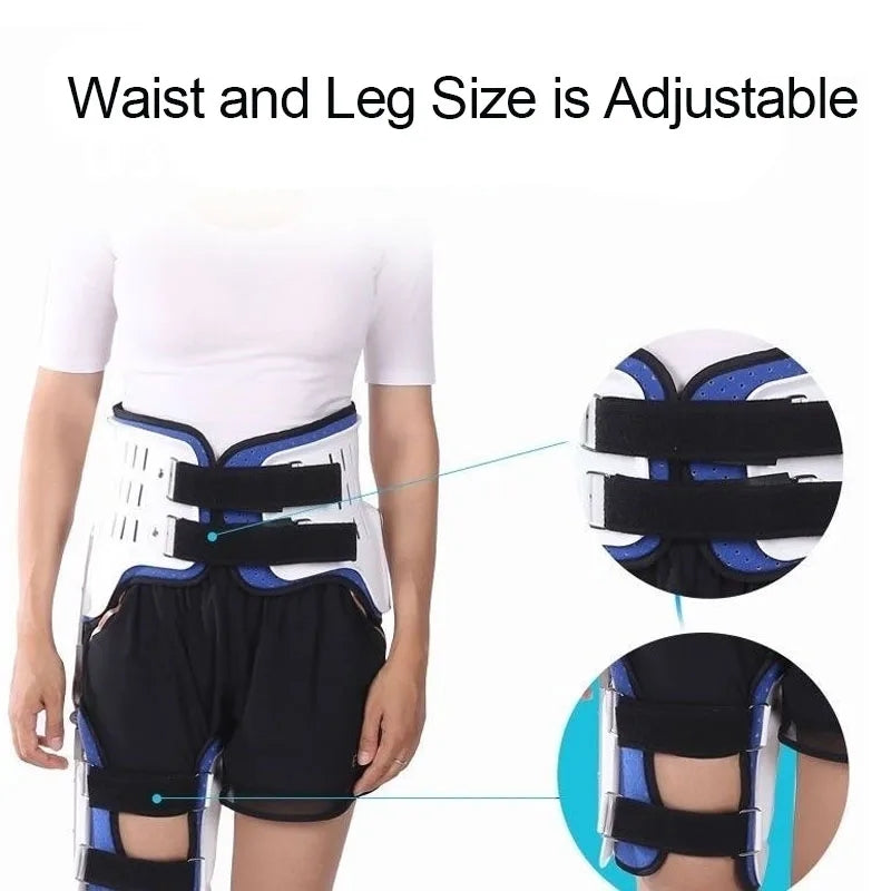 Premium Hip Support Brace Adjustable Hip Stabilizer Breathable Liner Leg Support Strap for Sports Work Daily Use Left Right Adjustable Fit