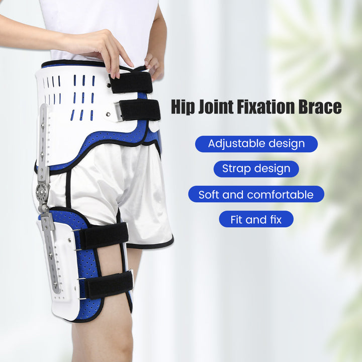 Premium Hip Support Brace Adjustable Hip Stabilizer Breathable Liner Leg Support Strap for Sports Work Daily Use Left Right Adjustable Fit