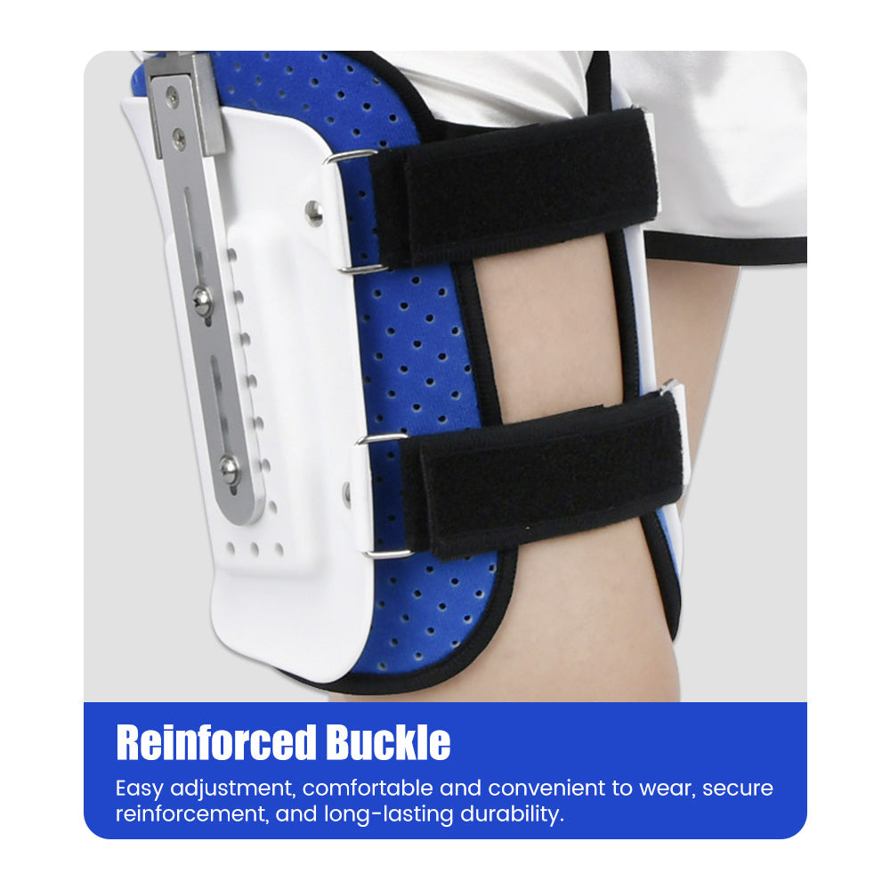 Premium Hip Support Brace Adjustable Hip Stabilizer Breathable Liner Leg Support Strap for Sports Work Daily Use Left Right Adjustable Fit