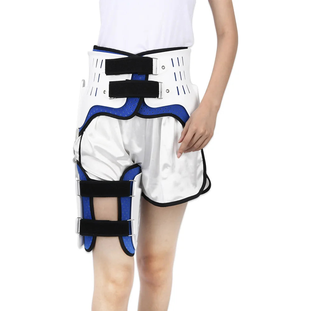 Premium Hip Support Brace Adjustable Hip Stabilizer Breathable Liner Leg Support Strap for Sports Work Daily Use Left Right Adjustable Fit