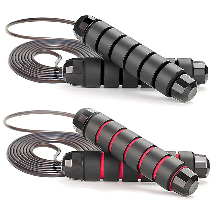 Premium Jump Rope Adjustable Speed Cable 3m Ball Bearing Tangle Free Steel Wire PVC Fitness Skipping Rope for Gym Boxing Cross Training Home Use