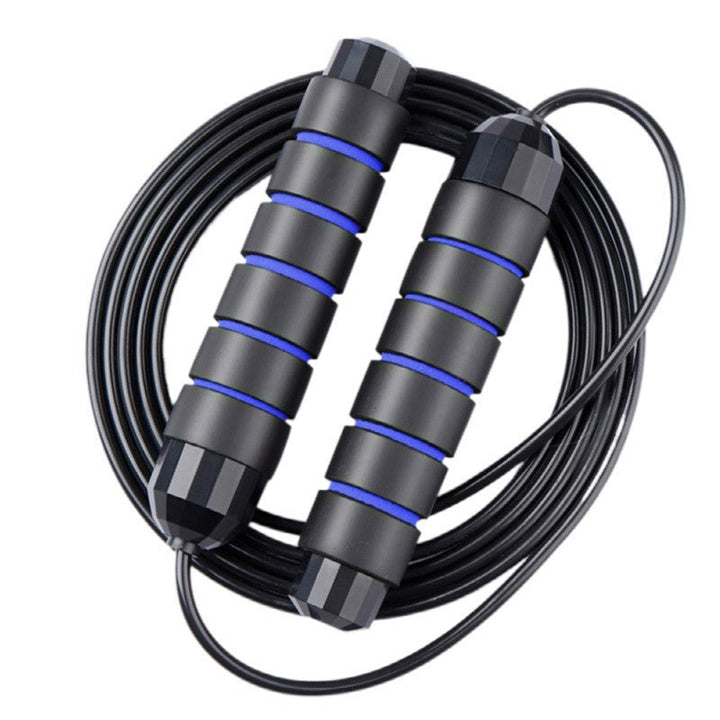 Premium Jump Rope Adjustable Speed Cable 3m Ball Bearing Tangle Free Steel Wire PVC Fitness Skipping Rope for Gym Boxing Cross Training Home Use