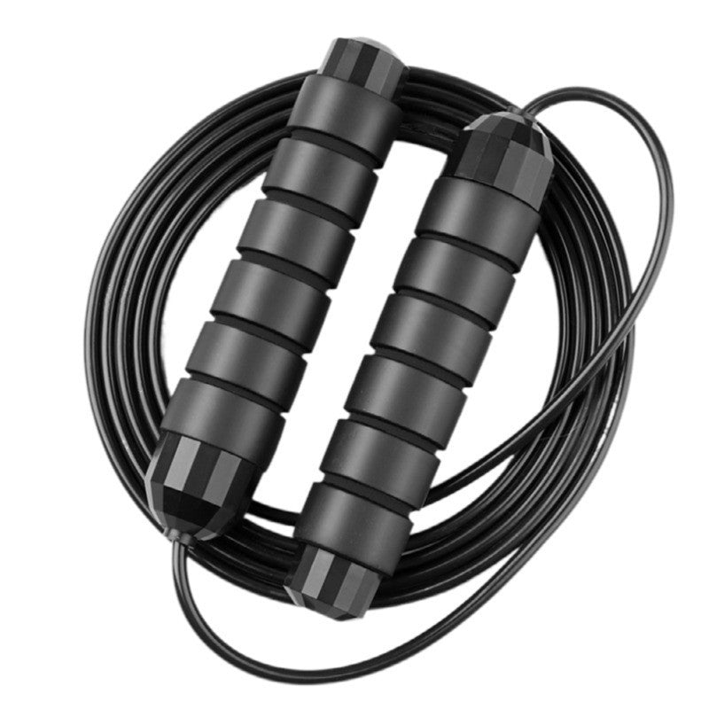 Premium Jump Rope Adjustable Speed Cable 3m Ball Bearing Tangle Free Steel Wire PVC Fitness Skipping Rope for Gym Boxing Cross Training Home Use