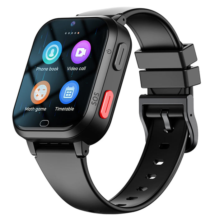 Premium Kids Smartwatch 4G Video Voice Calls GPS Tracker 1.69 Inch HD IP67 WiFi Bluetooth 8GB Android iOS Compatible Activity Tracker Safety Features
