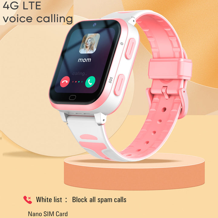 Premium Kids Smartwatch 4G Video Voice Calls GPS Tracker 1.69 Inch HD IP67 WiFi Bluetooth 8GB Android iOS Compatible Activity Tracker Safety Features