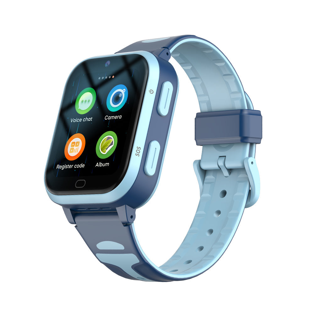 Premium Kids Smartwatch 4G Video Voice Calls GPS Tracker 1.69 Inch HD IP67 WiFi Bluetooth 8GB Android iOS Compatible Activity Tracker Safety Features