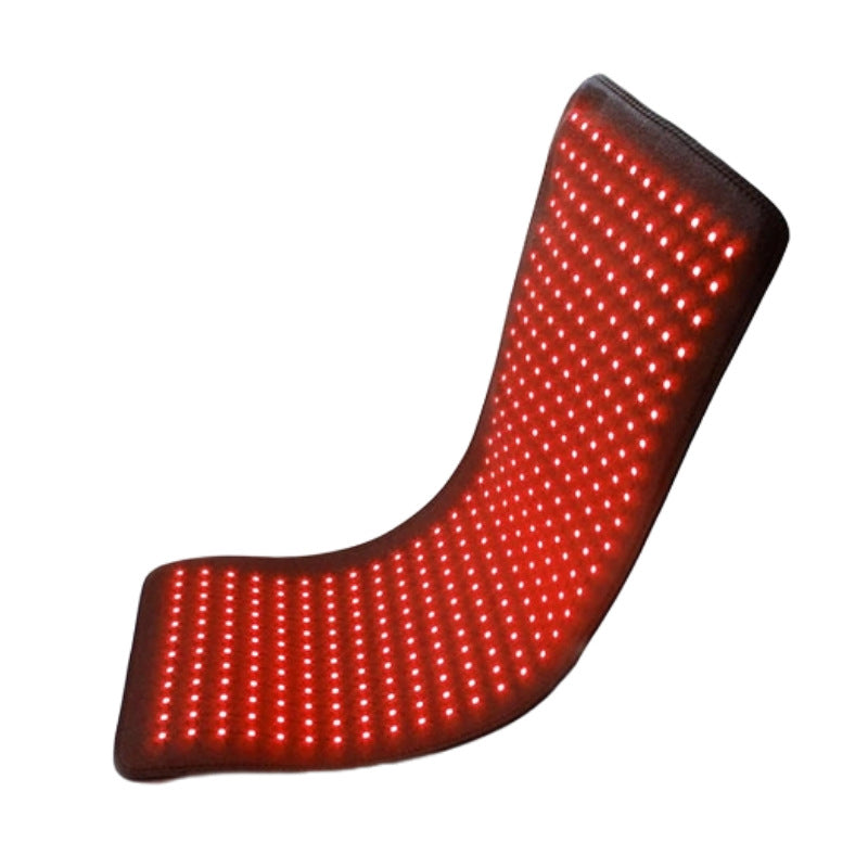 Premium LED Light Therapy Belt 660nm 850nm Wearable Heating Pad 360 LEDs Adjustable Wrap Portable Light Device for Home Gym Daily Use Comfort Fit