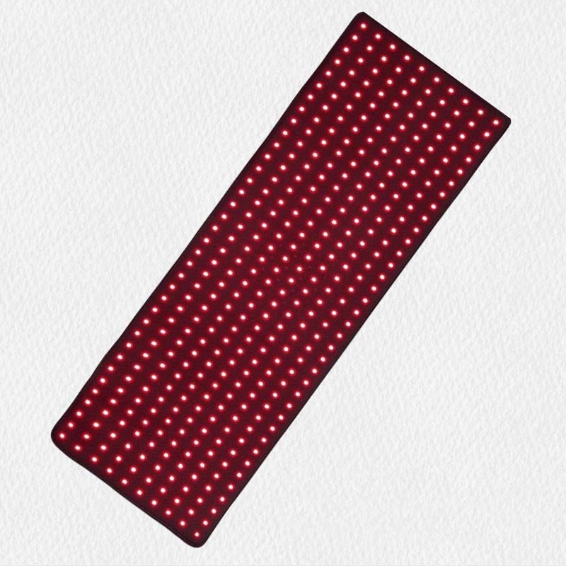 Premium LED Light Therapy Belt 660nm 850nm Wearable Heating Pad 360 LEDs Adjustable Wrap Portable Light Device for Home Gym Daily Use Comfort Fit