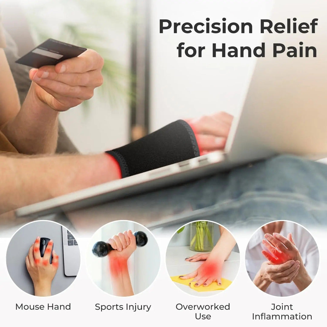 Premium LED Light Therapy Pad 660nm 850nm Portable Light Device 120 LEDs 16W Adjustable Straps Timer for Face Body Home Gym Daily Use Comfort