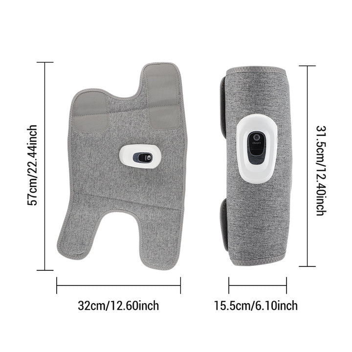 Premium Leg Massager Air Compression Calf Arm Massager Wireless Rechargeable Adjustable Intensity Portable Wrap for Home Office Travel Daily Use Comfort