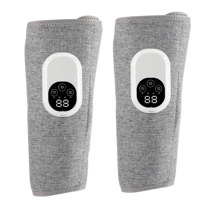 Premium Leg Massager Air Compression Calf Arm Massager Wireless Rechargeable Adjustable Intensity Portable Wrap for Home Office Travel Daily Use Comfort