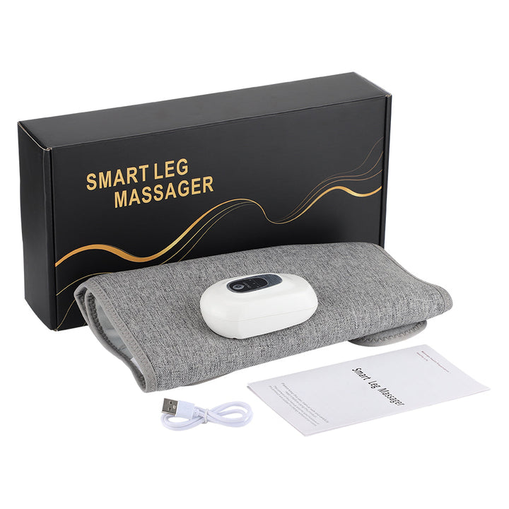 Premium Leg Massager Air Compression Calf Arm Massager Wireless Rechargeable Adjustable Intensity Portable Wrap for Home Office Travel Daily Use Comfort
