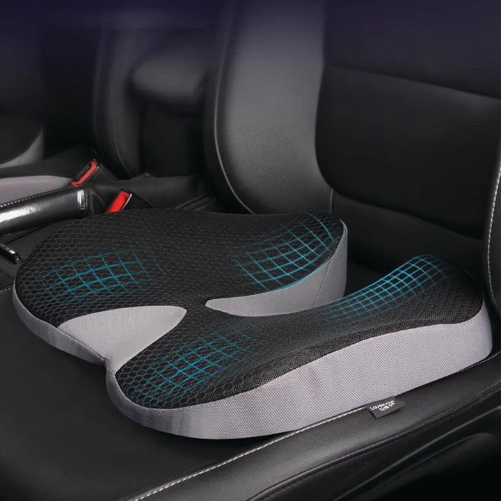 Premium Memory Foam Seat Cushion Ergonomic Chair Pad Non Slip Support Cushion for Office Chair Car Seat Portable Comfort Cushion Daily Use Travel
