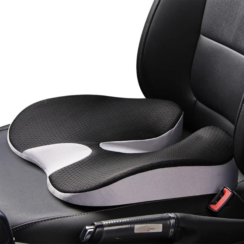 Premium Memory Foam Seat Cushion Ergonomic Chair Pad Non Slip Support Cushion for Office Chair Car Seat Portable Comfort Cushion Daily Use Travel