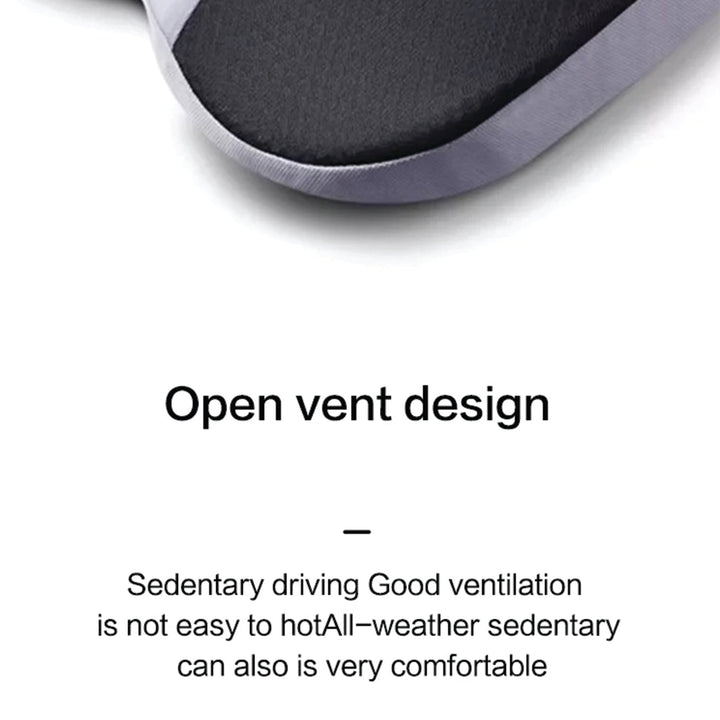 Premium Memory Foam Seat Cushion Ergonomic Chair Pad Non Slip Support Cushion for Office Chair Car Seat Portable Comfort Cushion Daily Use Travel