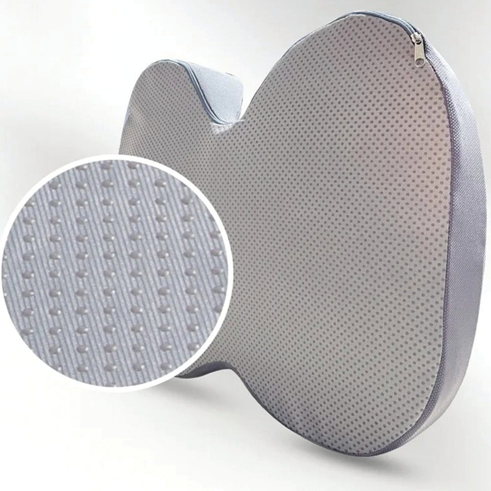 Premium Memory Foam Seat Cushion Ergonomic Chair Pad Non Slip Support Cushion for Office Chair Car Seat Portable Comfort Cushion Daily Use Travel