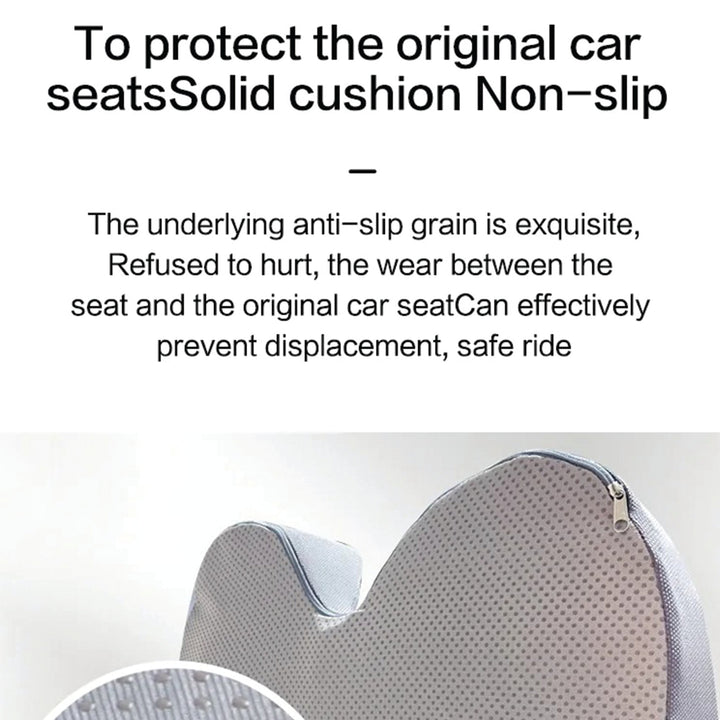 Premium Memory Foam Seat Cushion Ergonomic Chair Pad Non Slip Support Cushion for Office Chair Car Seat Portable Comfort Cushion Daily Use Travel