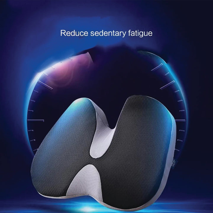 Premium Memory Foam Seat Cushion Ergonomic Chair Pad Non Slip Support Cushion for Office Chair Car Seat Portable Comfort Cushion Daily Use Travel