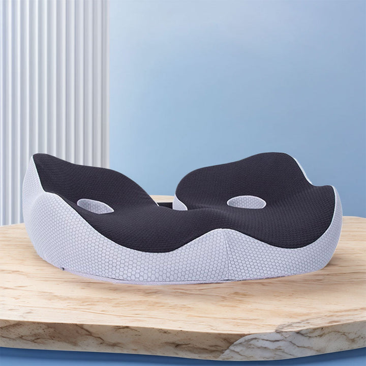 Premium Memory Foam Seat Cushion Ergonomic Sit Bone Support Pad Breathable Washable Chair Cushion for Office Car Home Long Sitting Daily Use Comfort