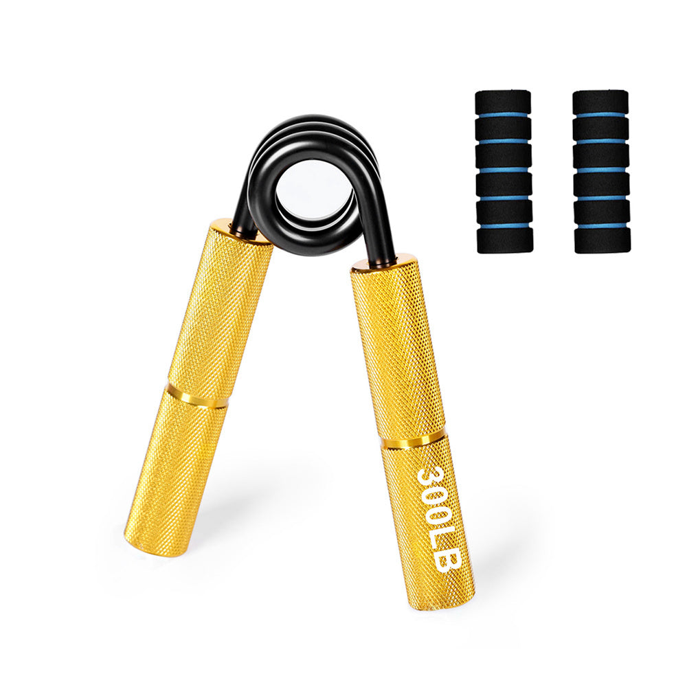 Premium Metal Hand Gripper Adjustable 50 to 350lb Grip Strengthener Finger Wrist Trainer Ergonomic Portable Fitness Tool for Home Gym Daily Use