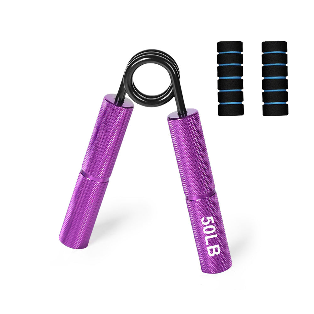 Premium Metal Hand Gripper Adjustable 50 to 350lb Grip Strengthener Finger Wrist Trainer Ergonomic Portable Fitness Tool for Home Gym Daily Use