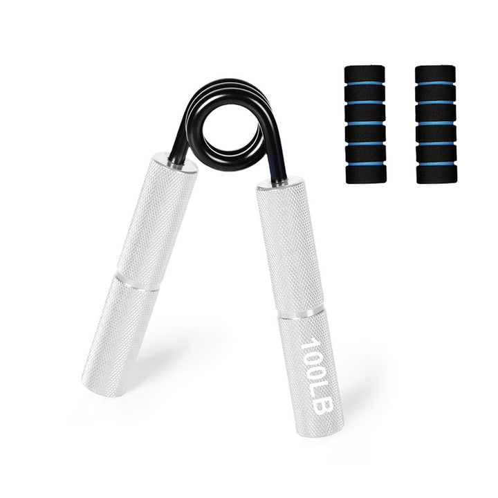 Premium Metal Hand Gripper Adjustable 50 to 350lb Grip Strengthener Finger Wrist Trainer Ergonomic Portable Fitness Tool for Home Gym Daily Use