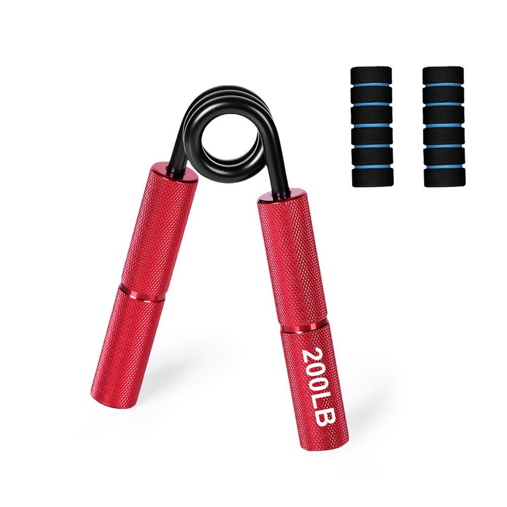 Premium Metal Hand Gripper Adjustable 50 to 350lb Grip Strengthener Finger Wrist Trainer Ergonomic Portable Fitness Tool for Home Gym Daily Use