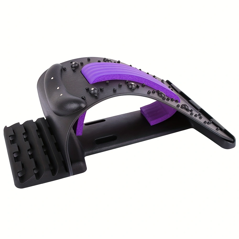 Premium Neck Stretcher Adjustable 4 Level Cervical Support Back Stretcher Ergonomic Design Portable Neck Back Support for Work Travel Daily Use Comfort