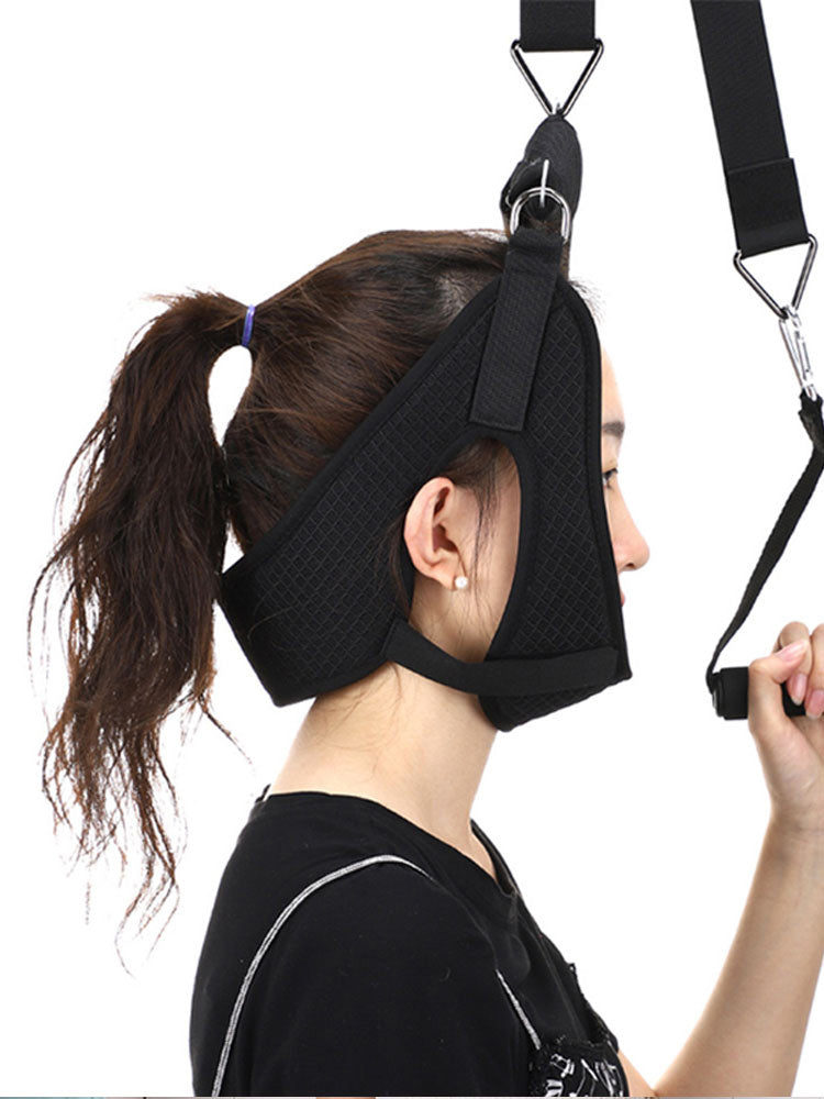 Premium Neck Stretcher Hammock Over Door Cervical Traction Device Adjustable Neck Support for Daily Use Posture Comfort Home Office Travel