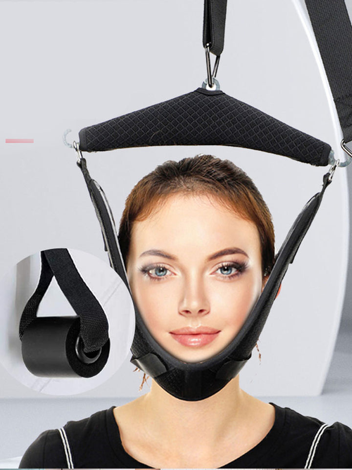Premium Neck Stretcher Hammock Over Door Cervical Traction Device Adjustable Neck Support for Daily Use Posture Comfort Home Office Travel
