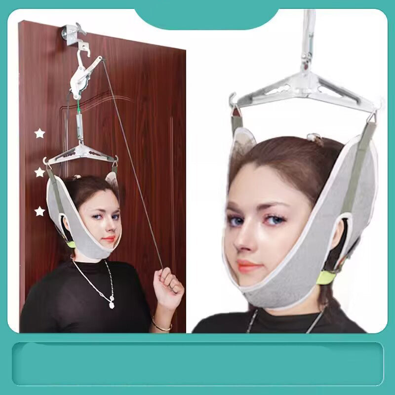 Premium Neck Stretcher Hammock Over Door Cervical Traction Device Adjustable Neck Support for Daily Use Posture Comfort Home Office Travel