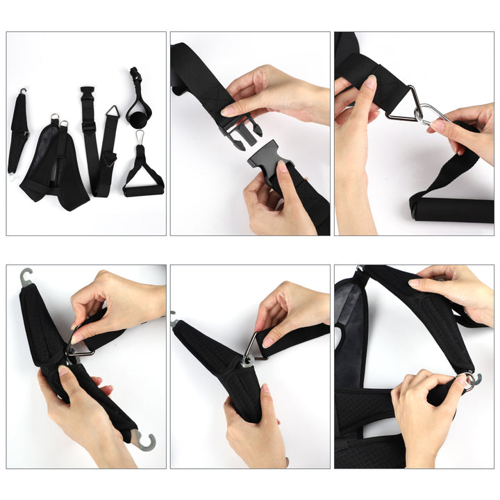 Premium Neck Stretcher Hammock Over Door Cervical Traction Device Adjustable Neck Support for Daily Use Posture Comfort Home Office Travel