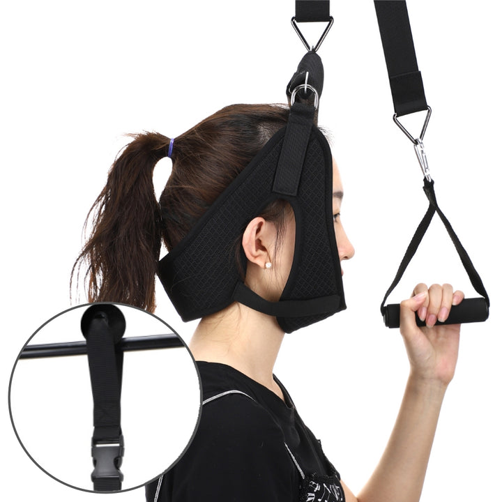 Premium Neck Stretcher Hammock Over Door Cervical Traction Device Adjustable Neck Support for Daily Use Posture Comfort Home Office Travel