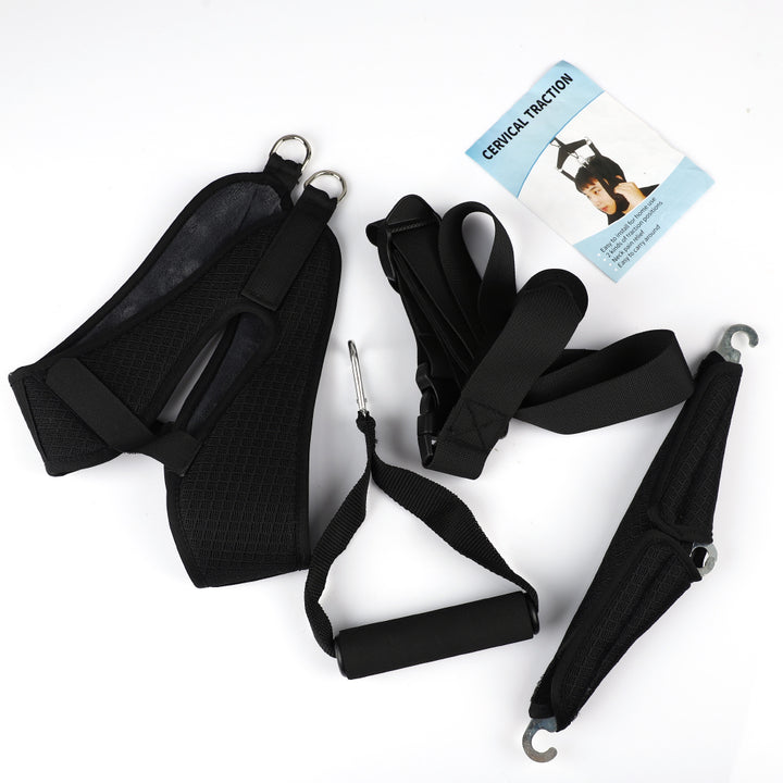 Premium Neck Stretcher Hammock Over Door Cervical Traction Device Adjustable Neck Support for Daily Use Posture Comfort Home Office Travel