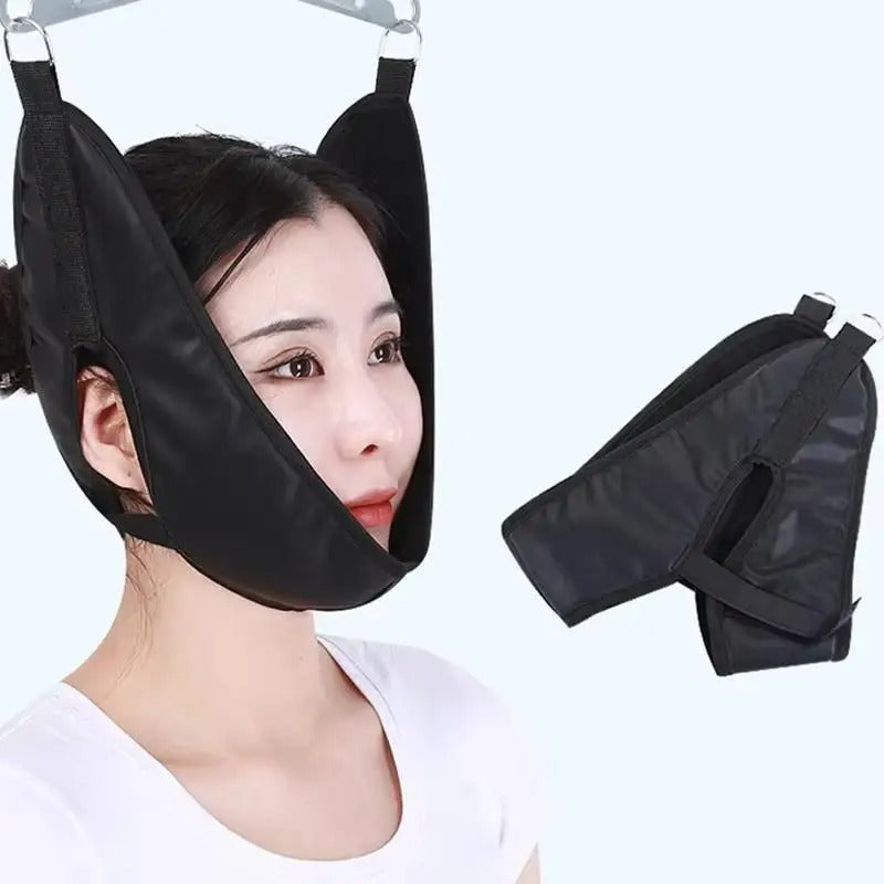 Premium Neck Stretcher Hammock Over Door Cervical Traction Device Adjustable Neck Support for Daily Use Posture Comfort Home Office Travel